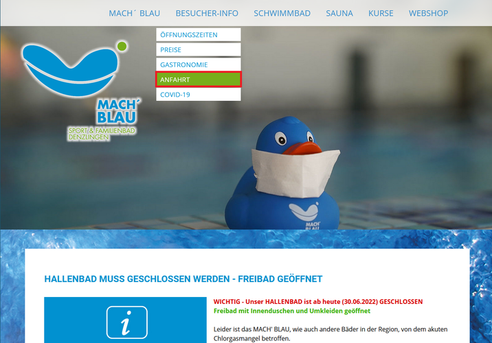 Anfaht Mach Blau Anfaht Mach Blau